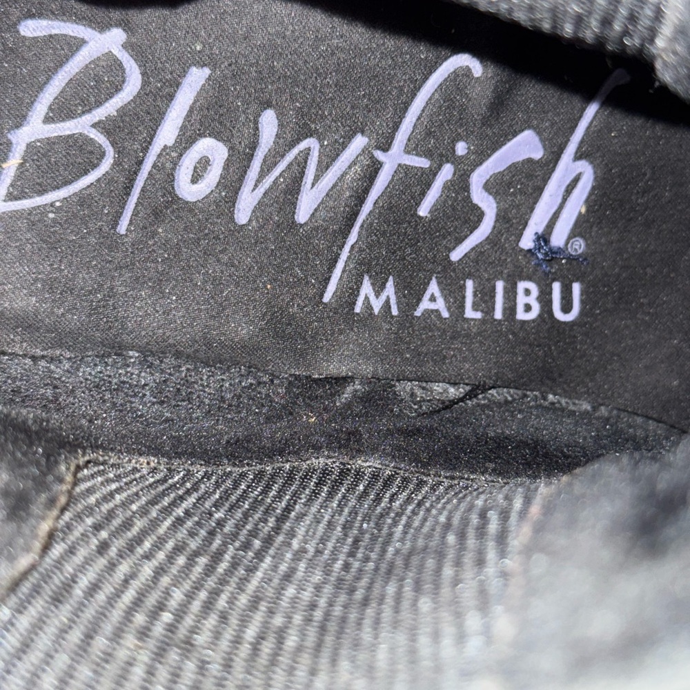 EUC Women's Blowfish Black Ankle Boots Size 11 - Picture 8 of 9